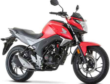 Honda Hornet CB160R motorbike