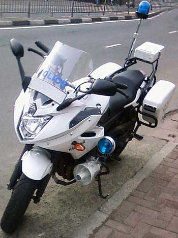 Sri Lanka Police Motobike